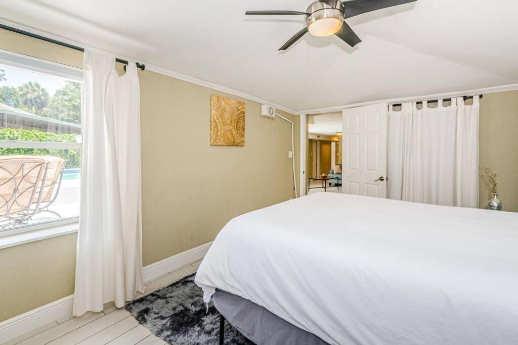 タンパ Beautiful Pool House In Old Seminole Heights!ヴィラ エクステリア 写真